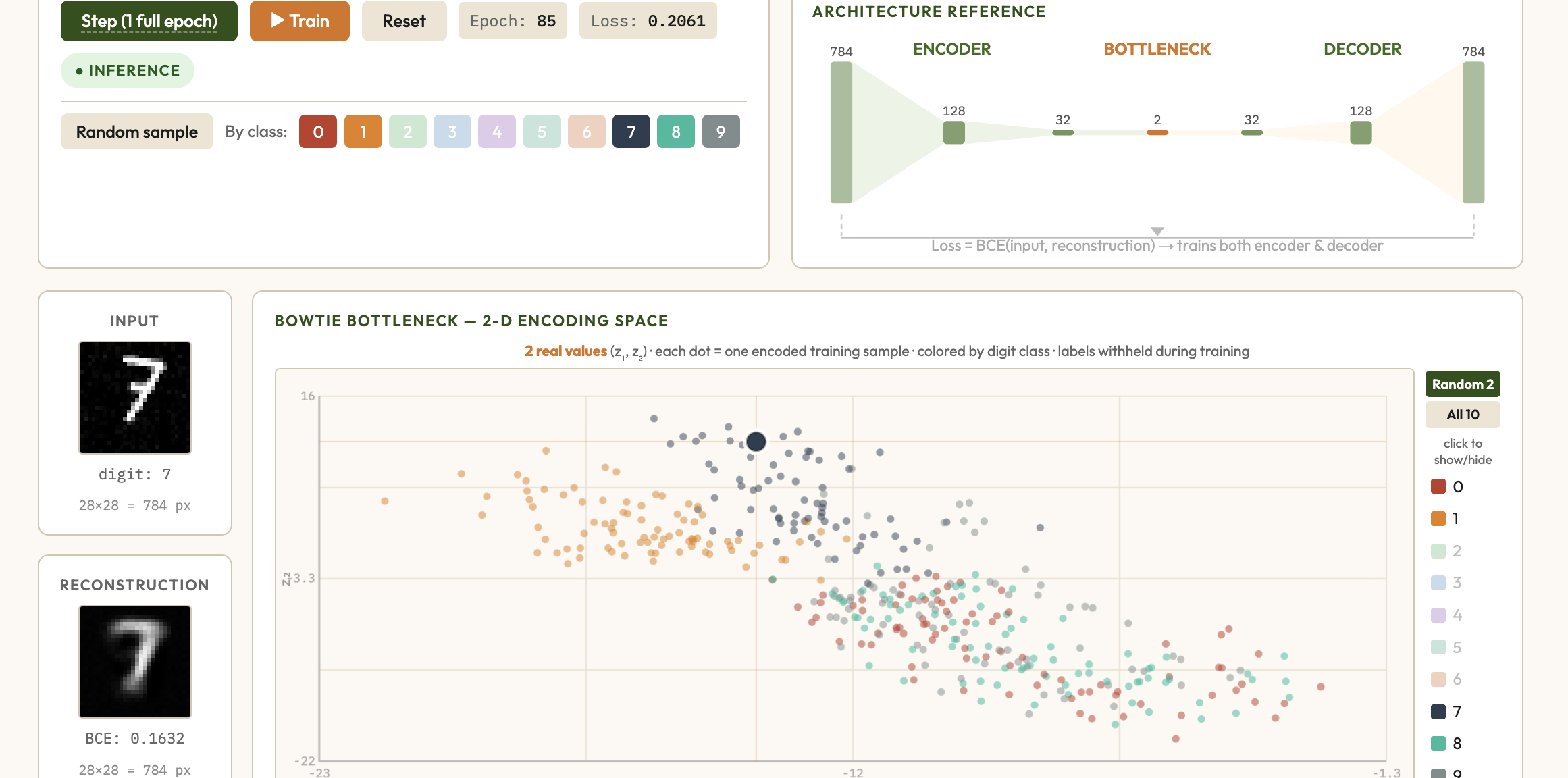 Autoencoder Explorer preview